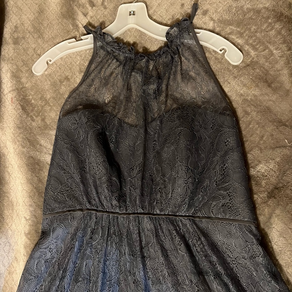 David’s Bridal Chantilly Lace Bridesmaid Dress